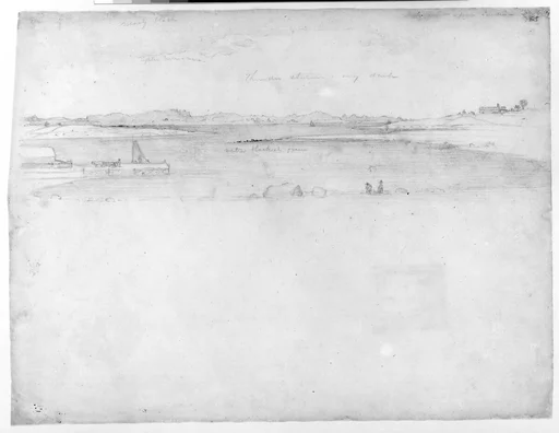 Sketch for "Approaching Thunder Storm"