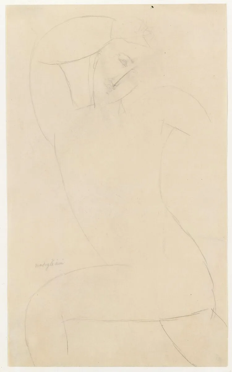 Standing Nude — Amedeo Modigliani