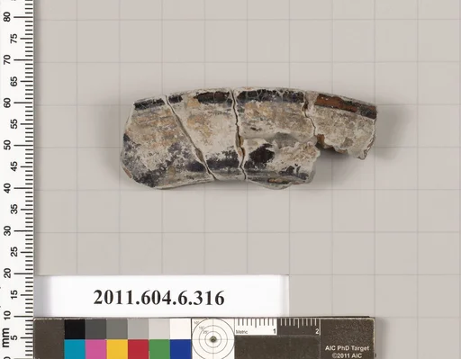 Terracotta fragment of an undetermined shape