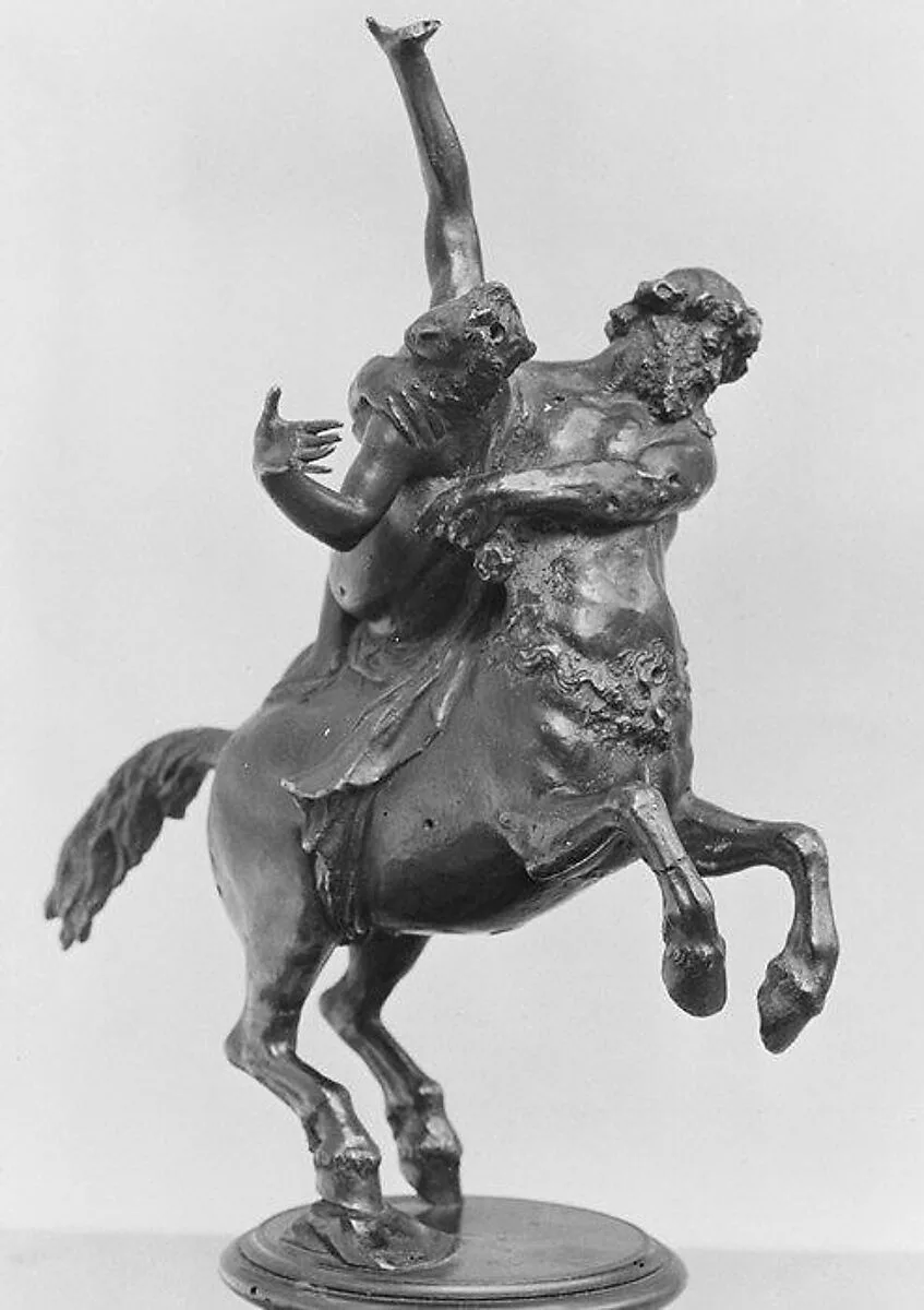 Nessus and Dejanira — Giambologna