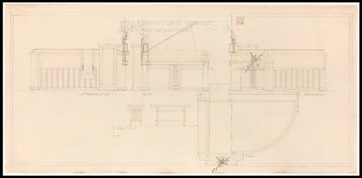 Francis W. Little House: Piano Screen