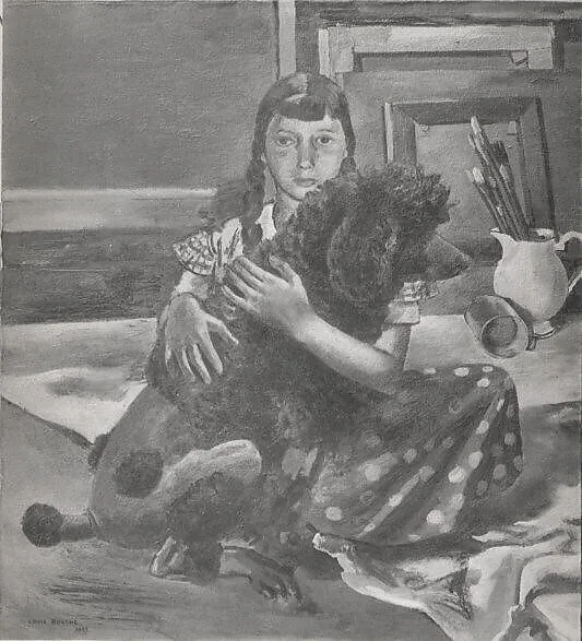 Jane and Tuffy — Louis Bouché