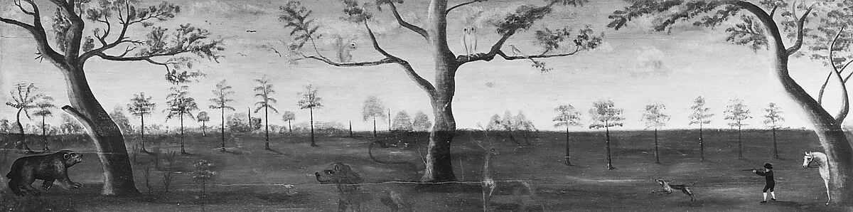 Hunting Scene — Unknown