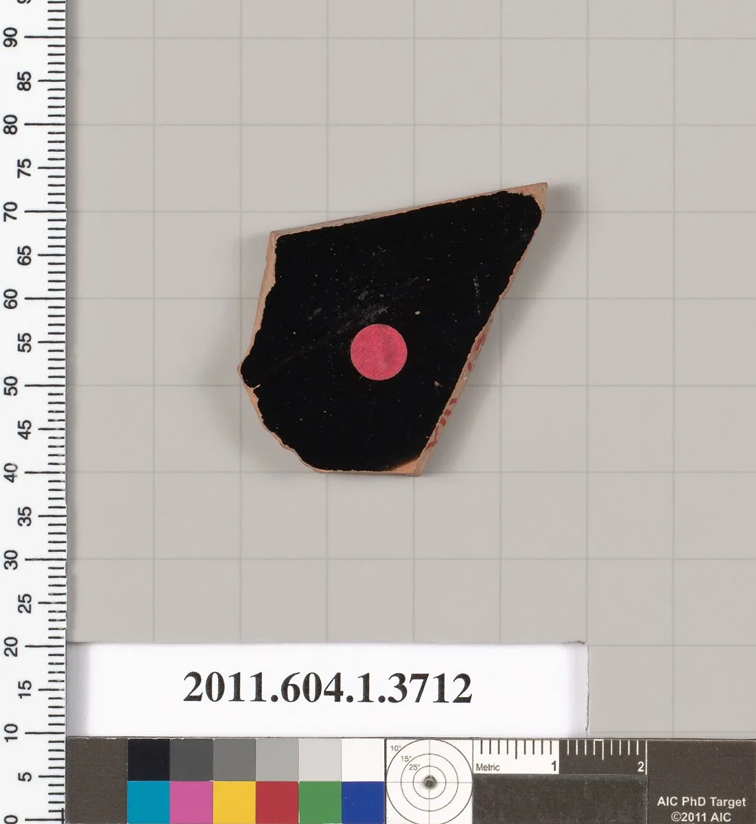 Terracotta fragment of a kylix (drinking cup) — Unknown
