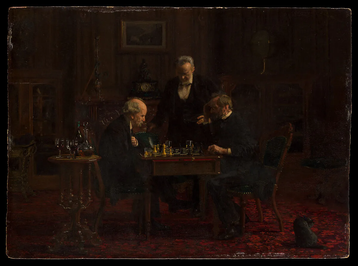 The Chess Players — Thomas Eakins
