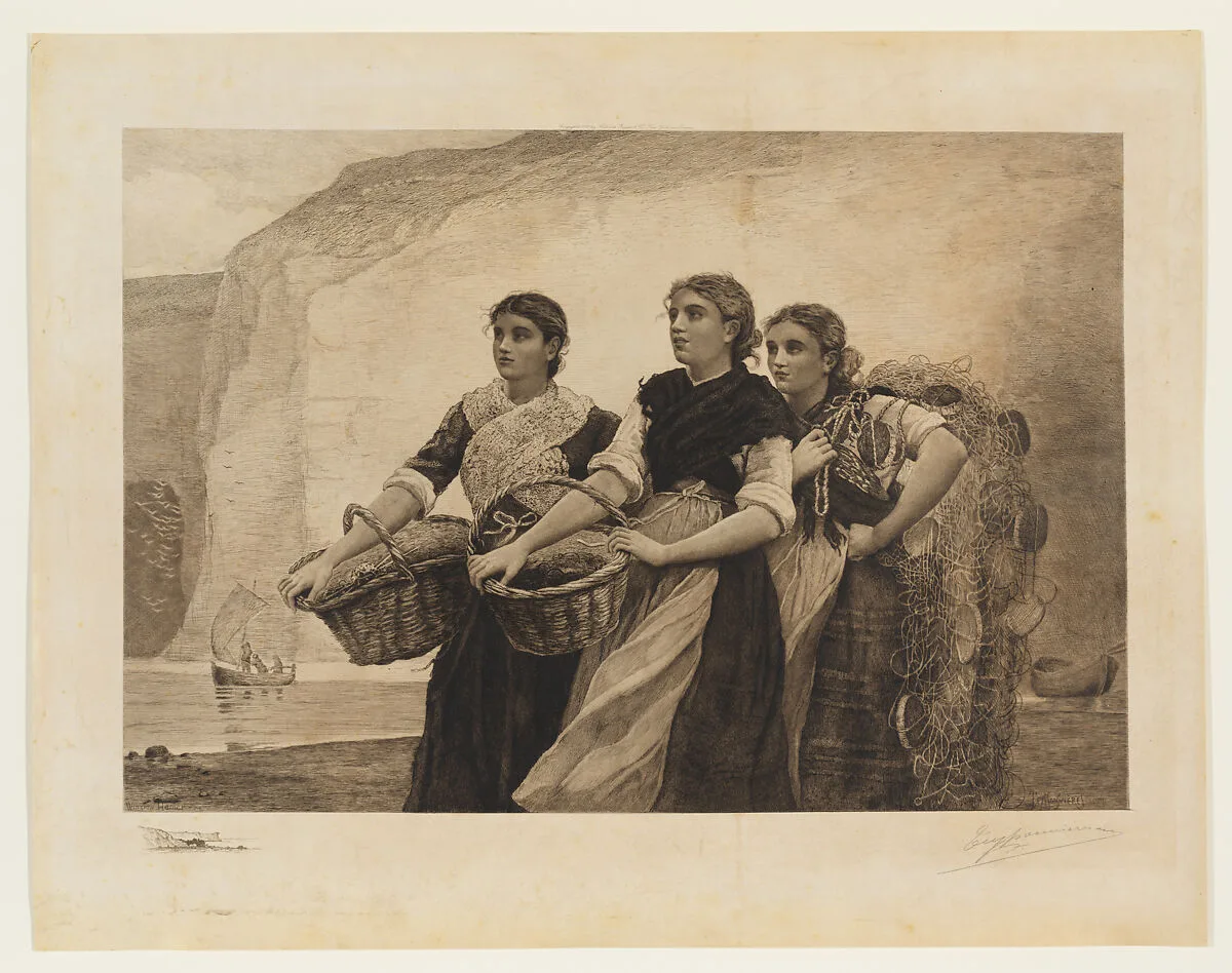 A Voice from the Cliff — Winslow Homer|Pierre Salvy Frédéric Teyssonnières