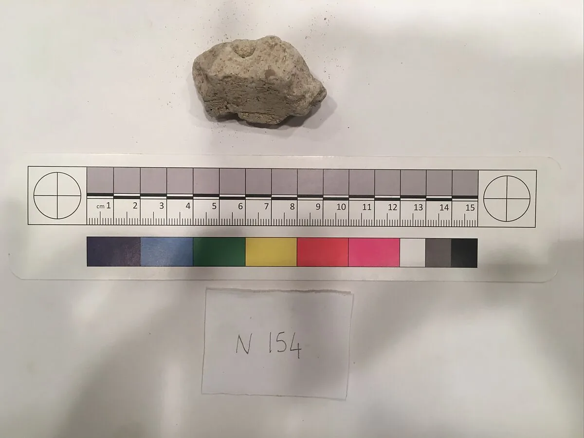 Stucco Fragment — Unknown