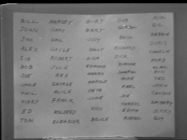 Name Board — William Wegman