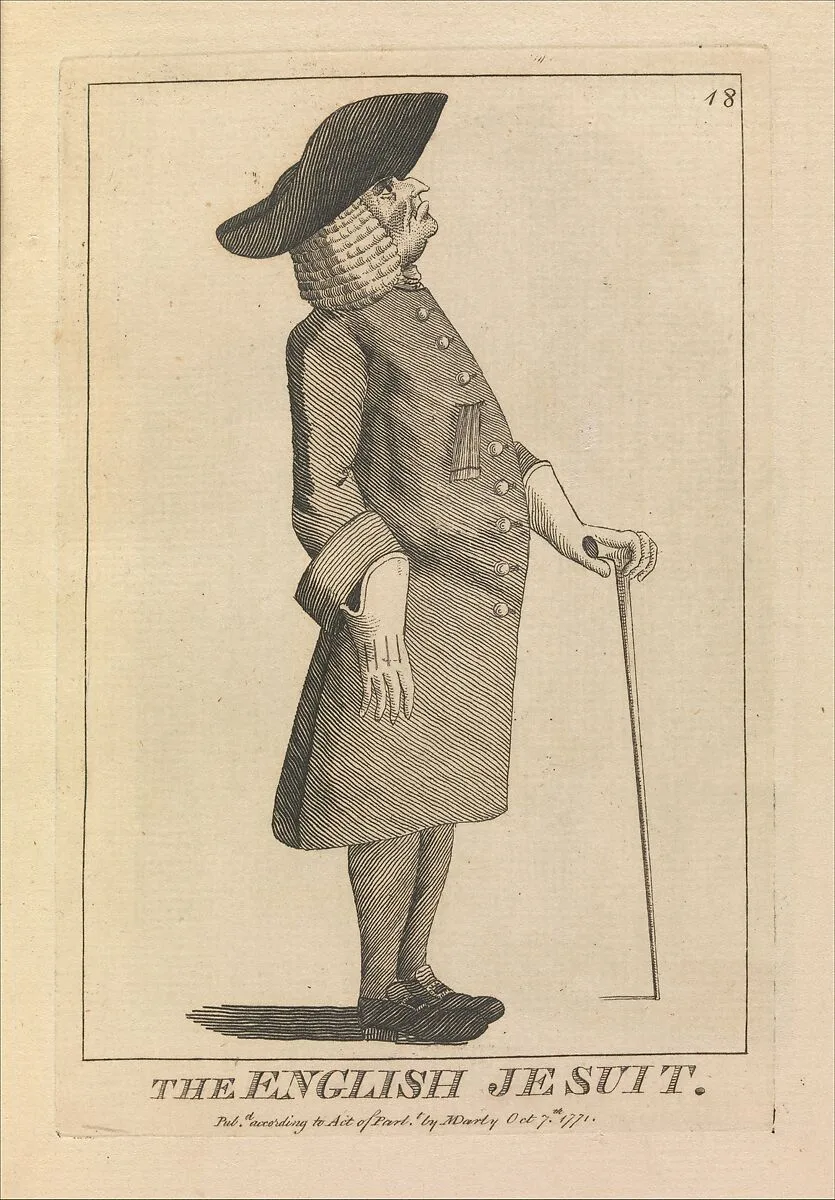 The English Jesuit — Matthew Darly|Mary Darly|William Petty, 2nd Earl of Shelburne and 1st Marquess of Lansdowne|Sir Nash Grose