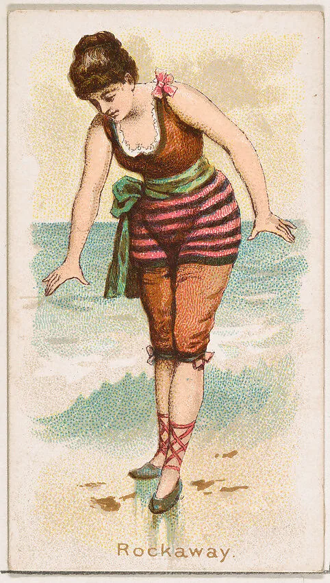 Rockaway, from the Fancy Bathers series (N187) issued by Wm. S. Kimball & Co. — William S. Kimball & Company