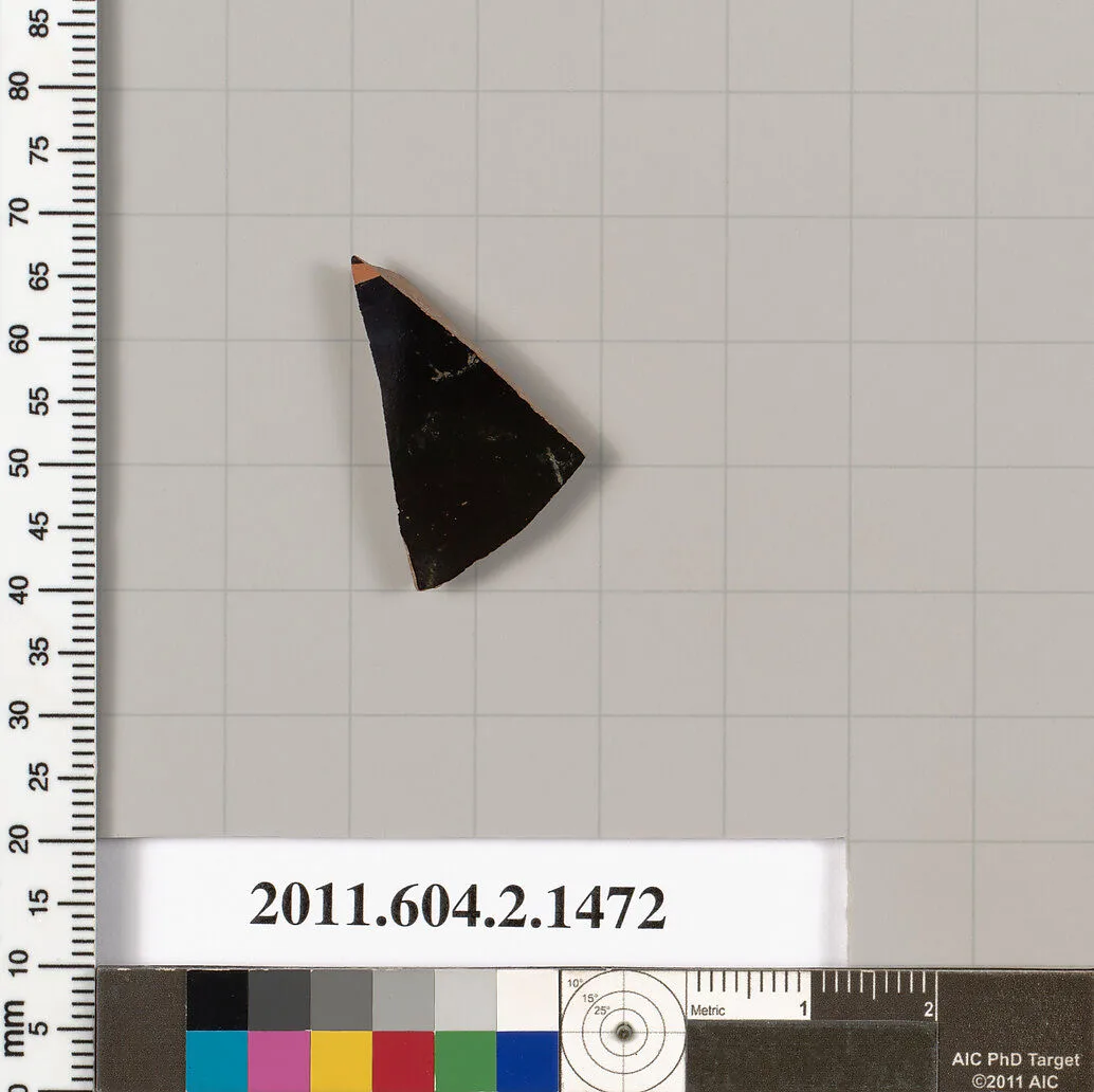 Terracotta fragment of a skyphos (deep drinking cup) — Unknown