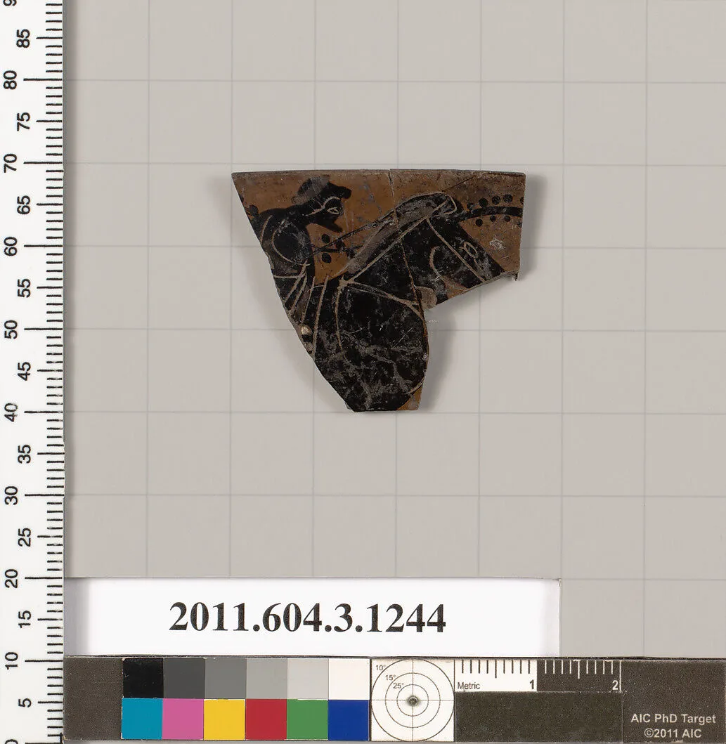Terracotta rim fragment of a kyathos (cup-shaped ladle) — Unknown