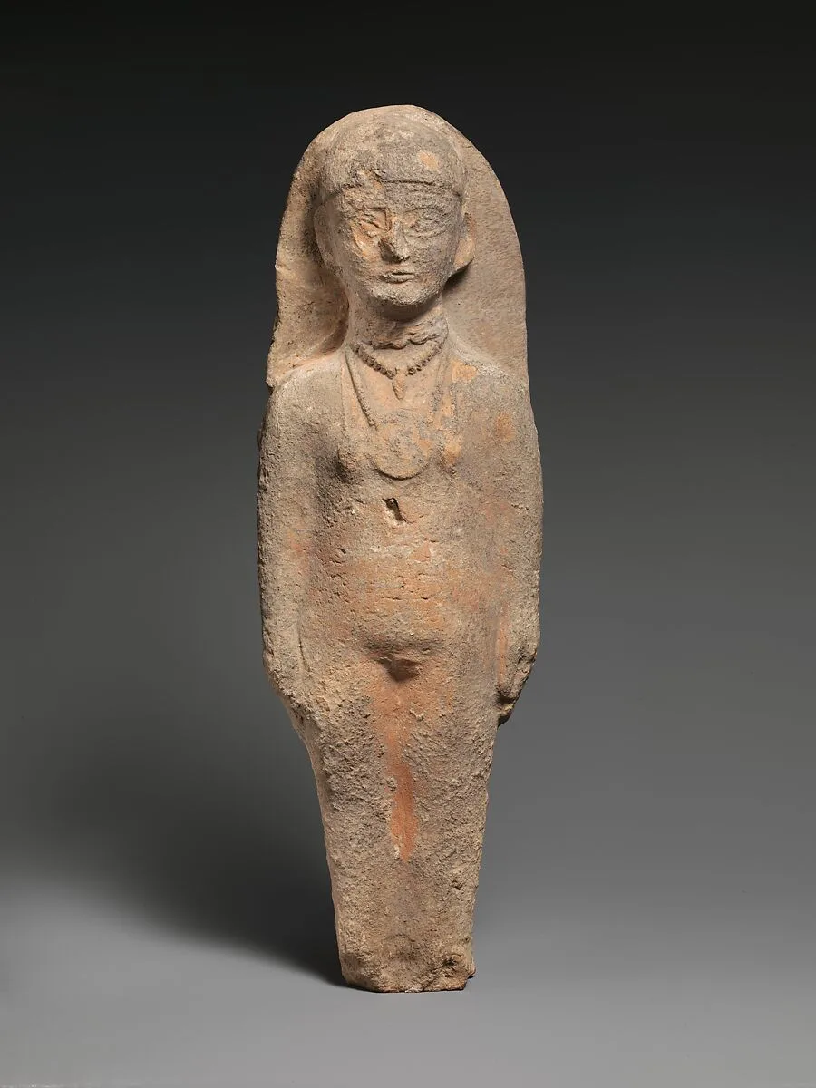 Standing female figurine — Unknown