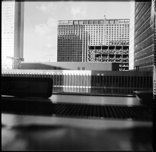 [21 Views of International Style Architecture, Possibly New York City]