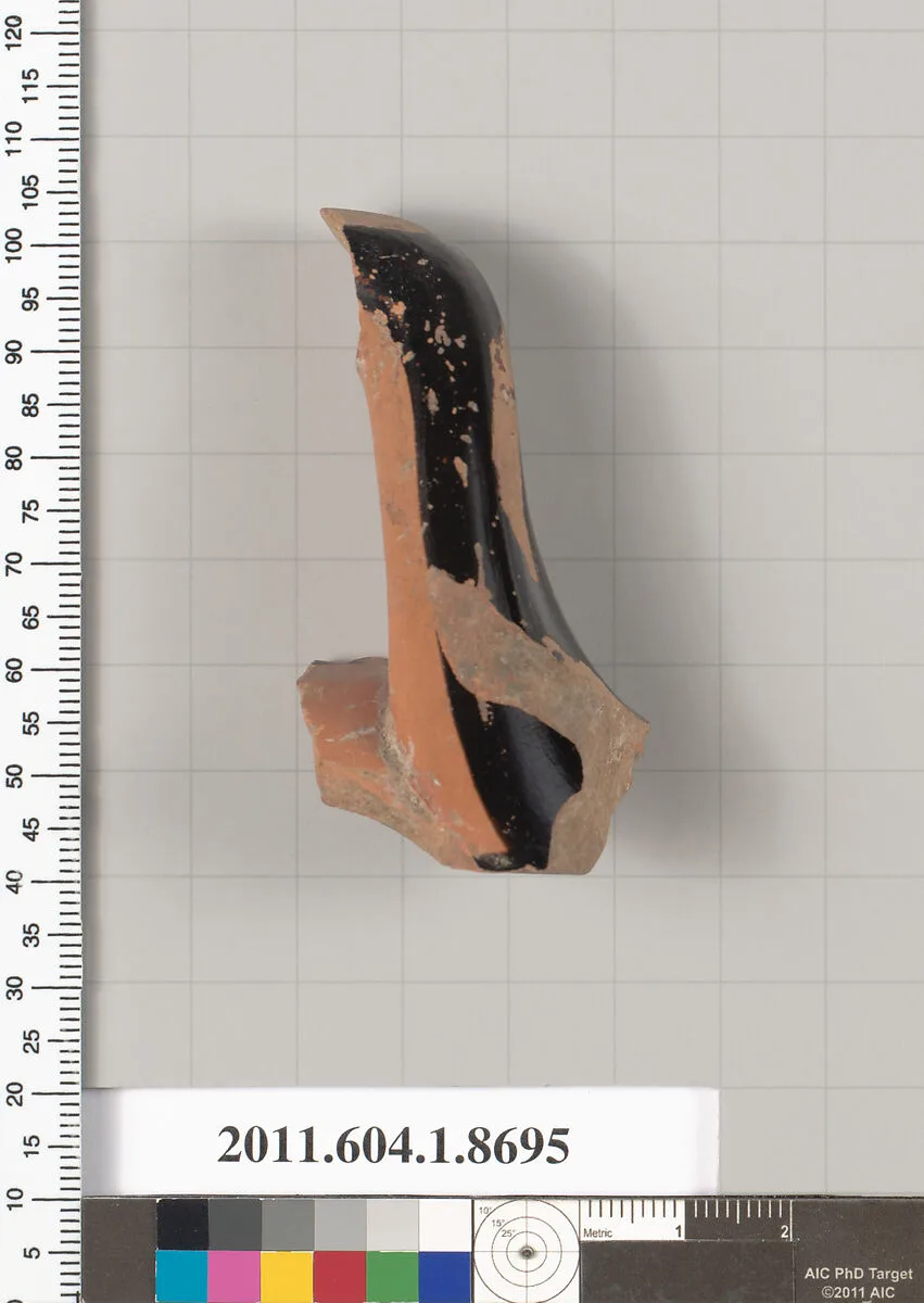 Terracotta fragment of a stemless kylix (drinking cup) — Unknown