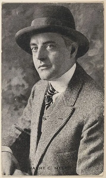 Harry C. Myers, from the Black and White Movie Stars series (D1), issued by the E. H. Koester Baking Company — E. H. Koester Baking Company, Baltimore