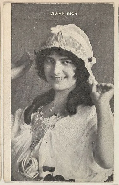 Vivian Rich, from the Black and White Movie Stars series (D1), issued by the E. H. Koester Baking Company — E. H. Koester Baking Company, Baltimore