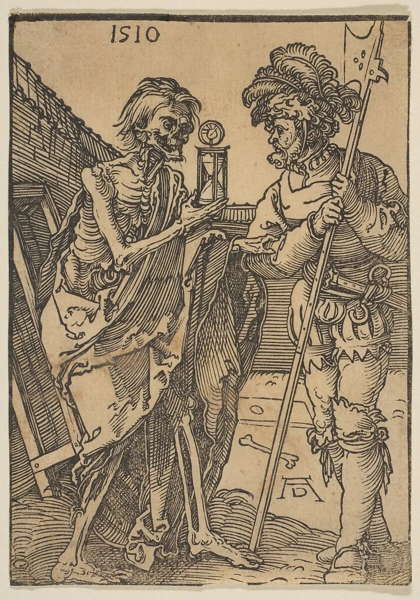 Death and the Lansquenet — Albrecht Dürer