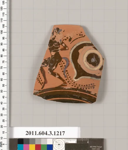 Terracotta rim fragment of a kyathos (cup-shaped ladle)