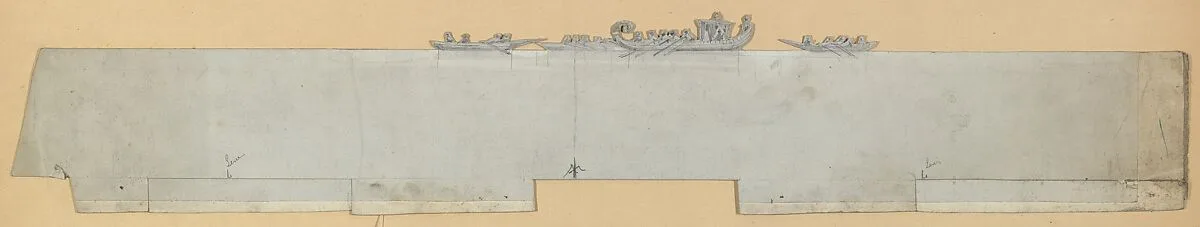 Design for a Stage Set — Eugène Cicéri