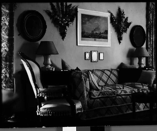 [Living Room, Possibly Palm Beach, Florida]