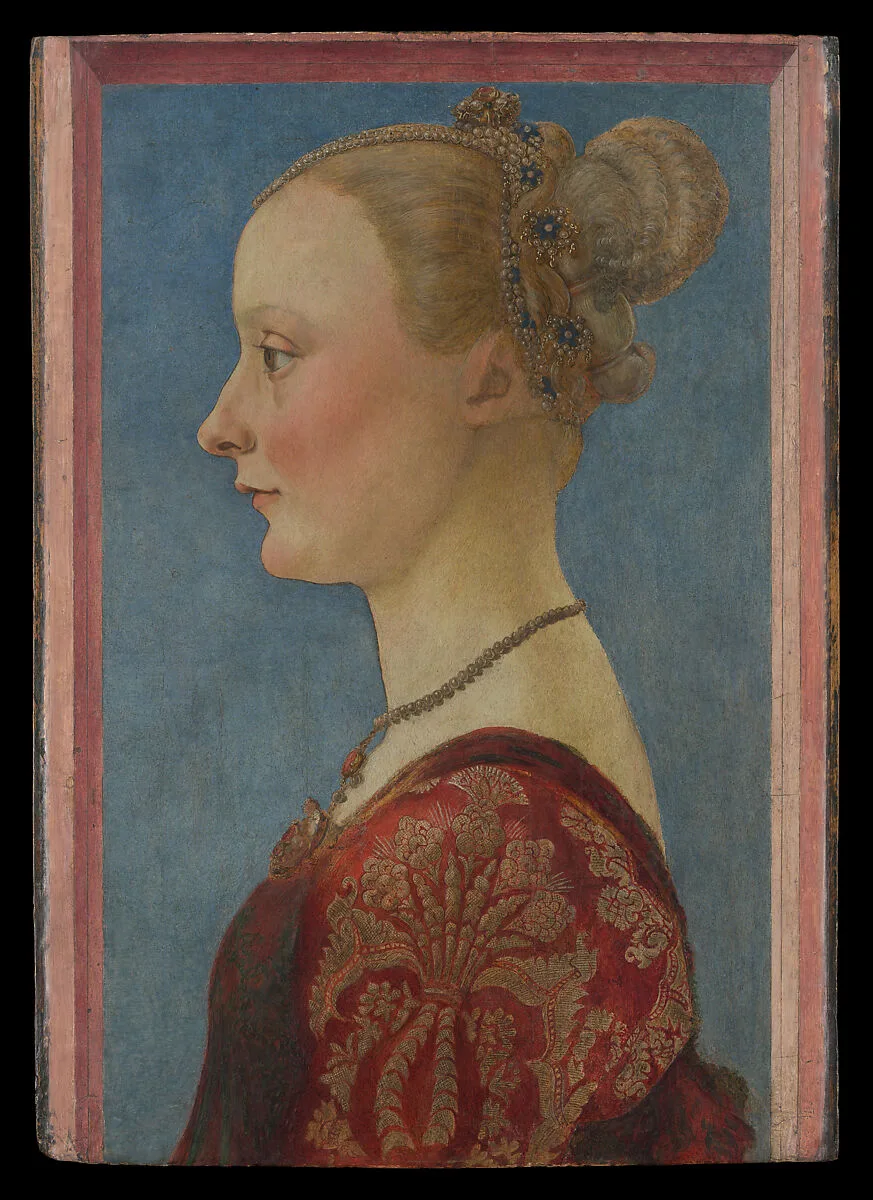 Portrait of a Woman — Piero del Pollaiuolo (Piero di Jacopo Benci)