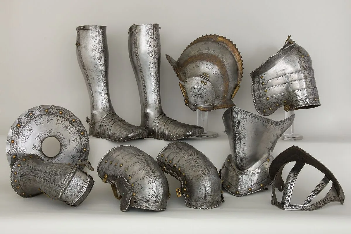 Elements of an Armor Garniture — Unknown