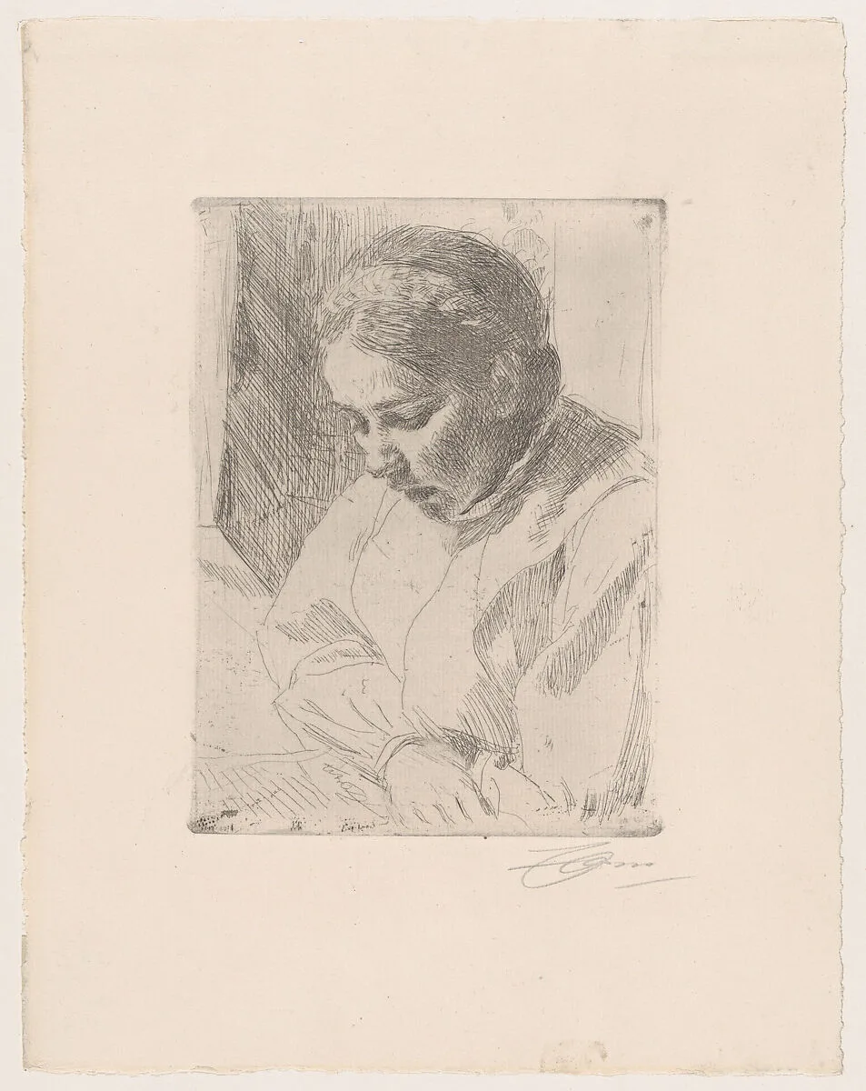 At Prayer — Anders Zorn