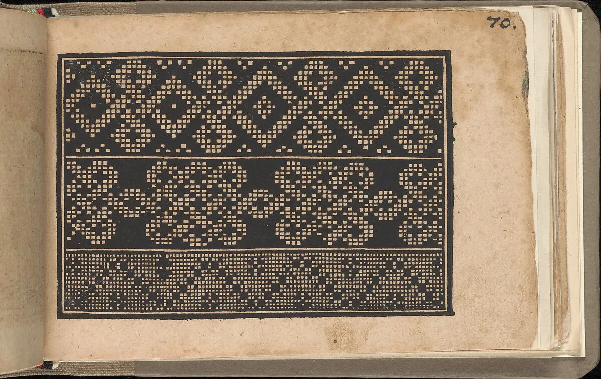 Schön newes Modelbuch (Page 70r) — Sigismundus Latomus