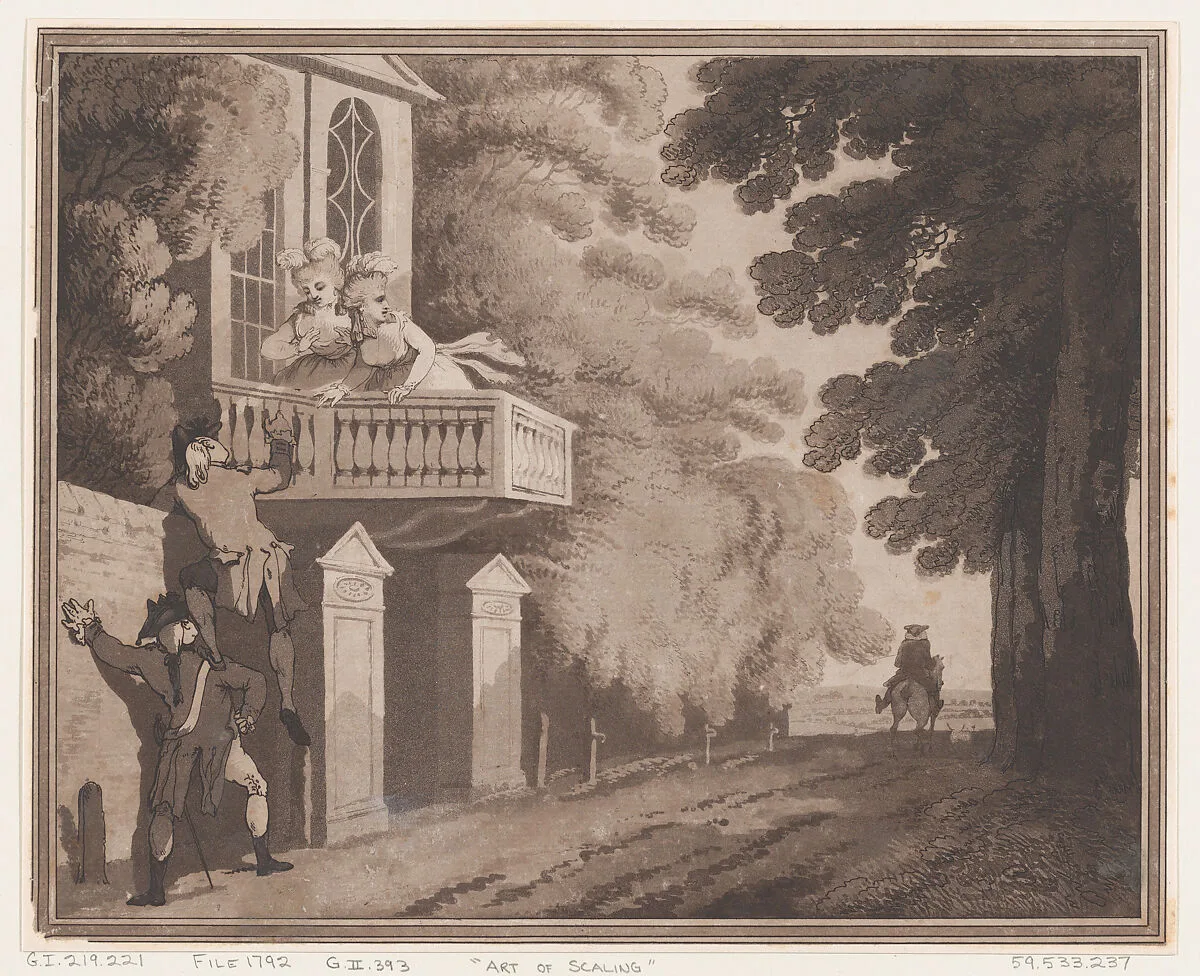 Art of Scaling — Thomas Rowlandson|Samuel Alken|Samuel Alken