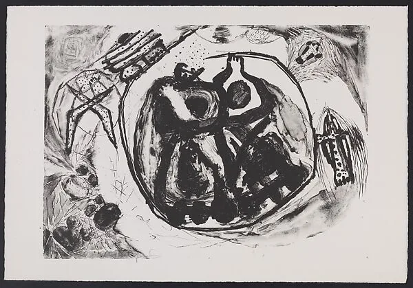 Untitled, Tam 1773 (AP) — Frank Lobdell|Tamarind Lithography Workshop