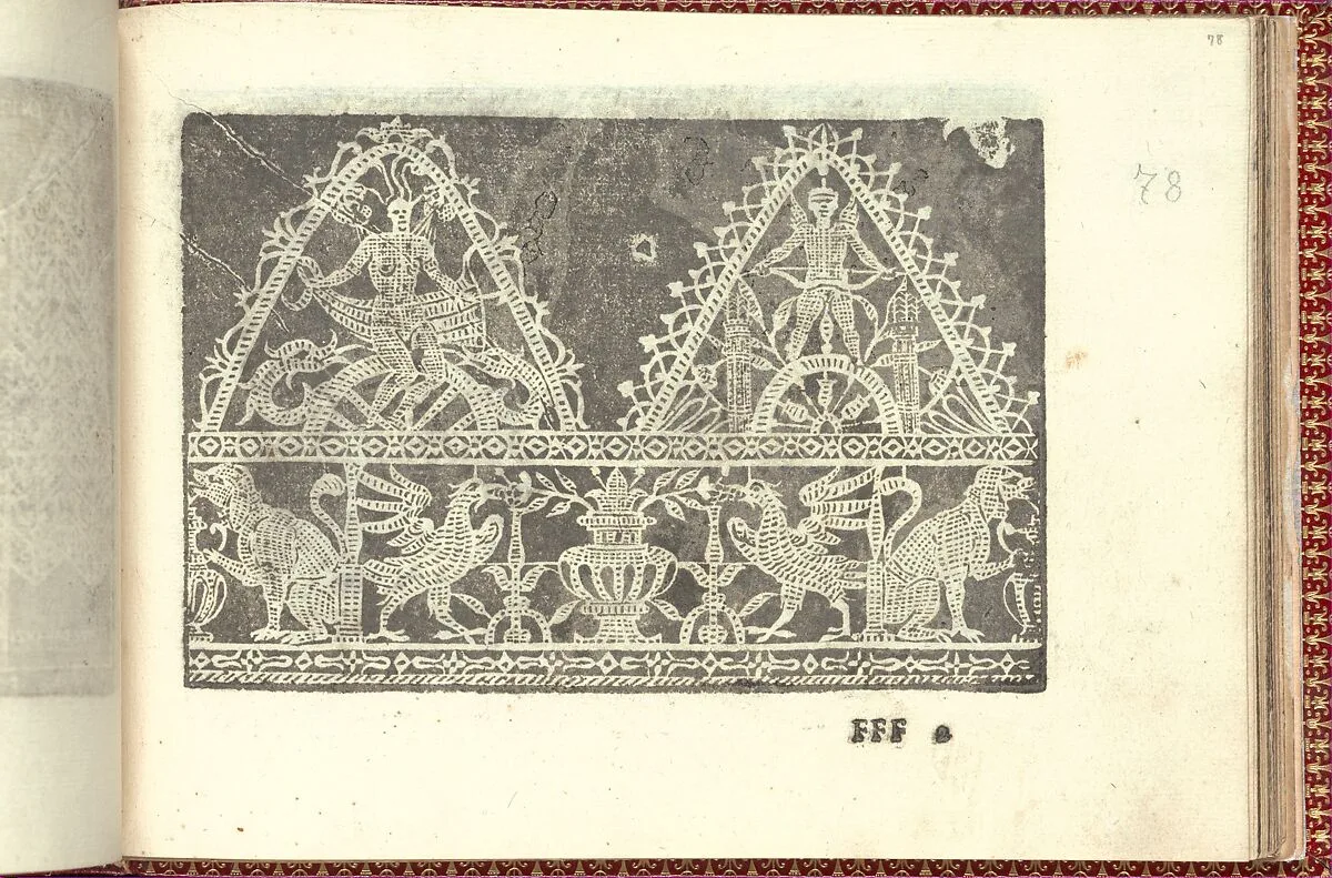Corona delle Nobili et Virtuose Donne: Libro I-IV, page 78 (recto) — Cesare Vecellio