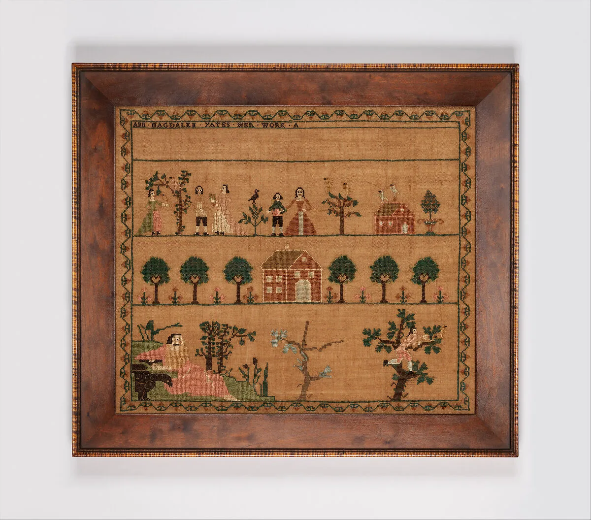 Biblical Sampler — Ann Magdalen Yates