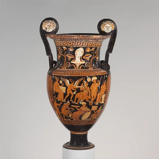 Terracotta volute-krater (mixing bowl)