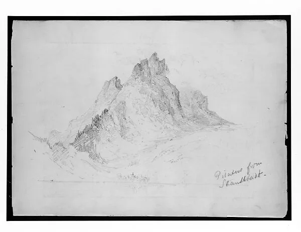 Mount Pilatus, Stansstad (from "Splendid Mountain Watercolours" Sketchbook) — John Singer Sargent