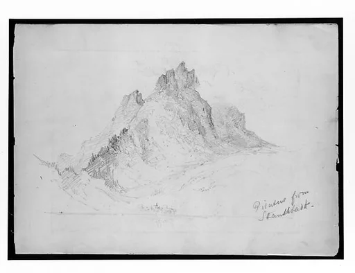 Mount Pilatus, Stansstad (from "Splendid Mountain Watercolours" Sketchbook)