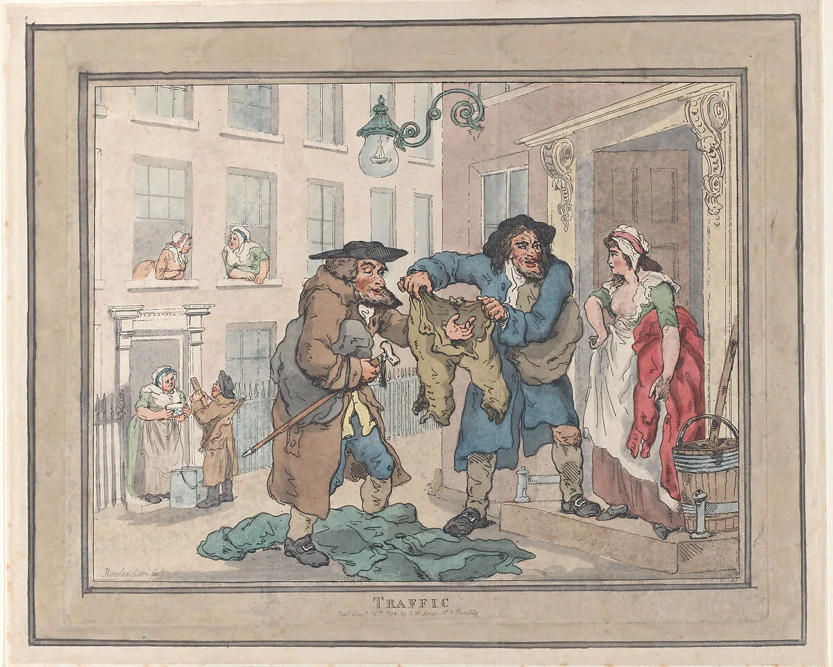 Traffic — Henry Wigstead|S. W. Fores|Thomas Rowlandson