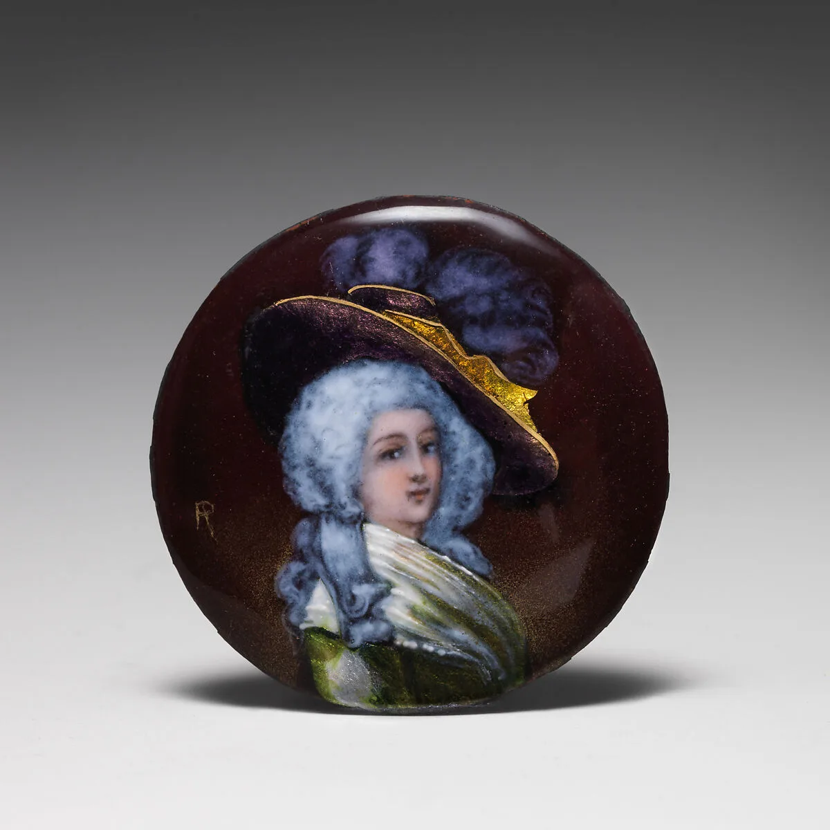 Portrait medallion — Unknown