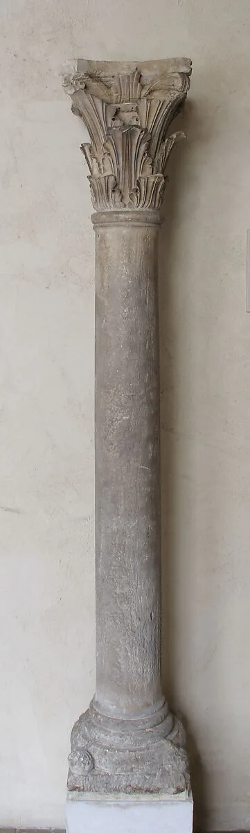 Column Shaft and Base (from ensemble of Capital, Shaft, and Base) — Unknown
