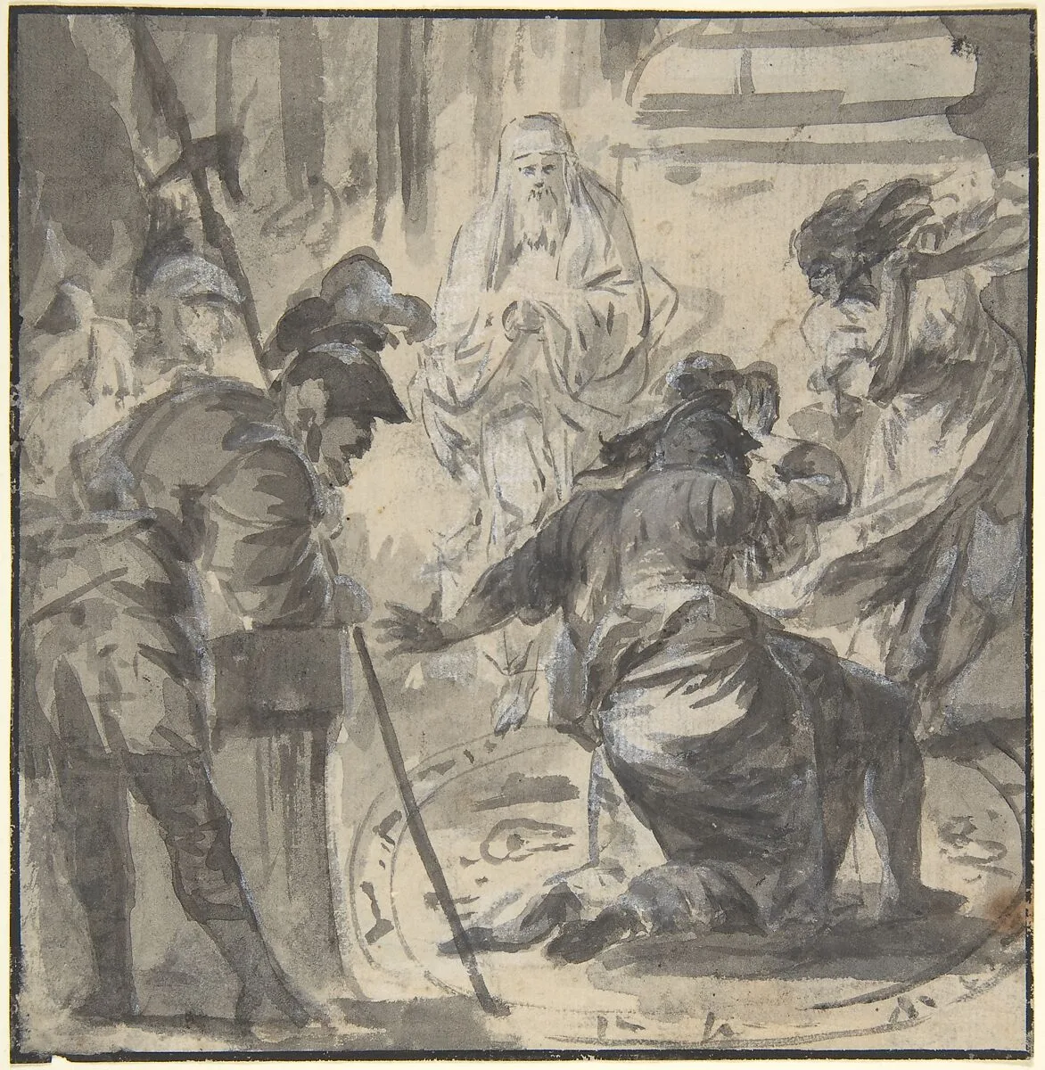 Scene of Witchcraft — Anonymous, German, 17th century|Govert Flinck