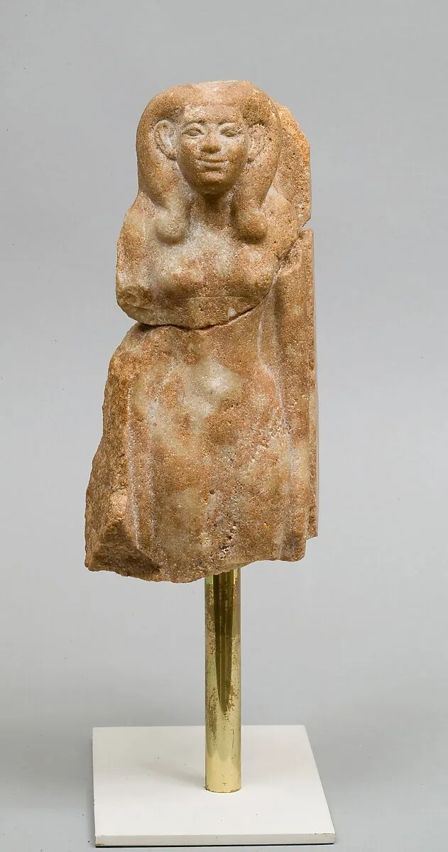 Female figure from a group statue — Unknown