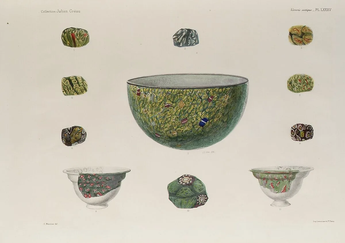 Collection Julien Gréau: verrerie antique, emaillerie et poterie appartenent à M. J. Pierpont Morgan — Wilhelm Froehner