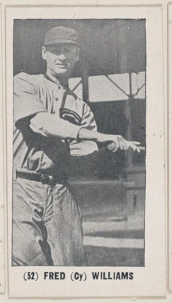 Fred (Cy) Williams from the Baseball Players photo series (W502) — Unknown