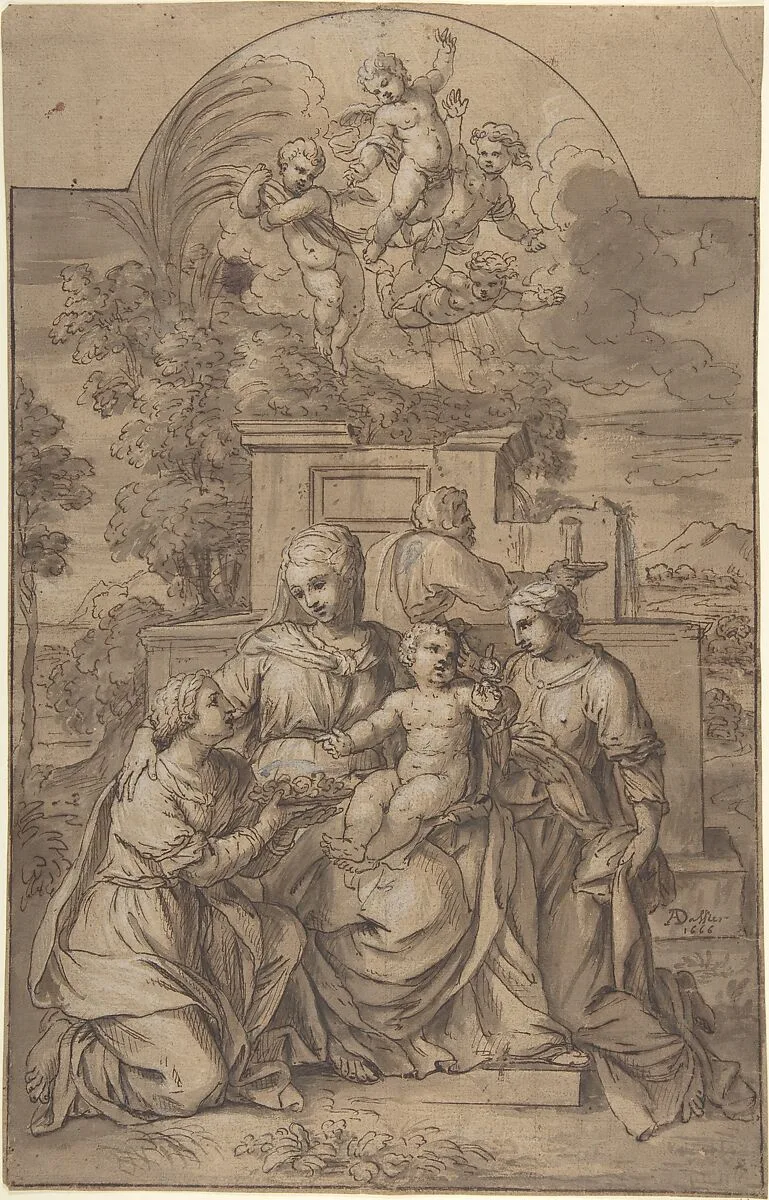 The Rest on the Flight into Egypt — Adrien Dassier