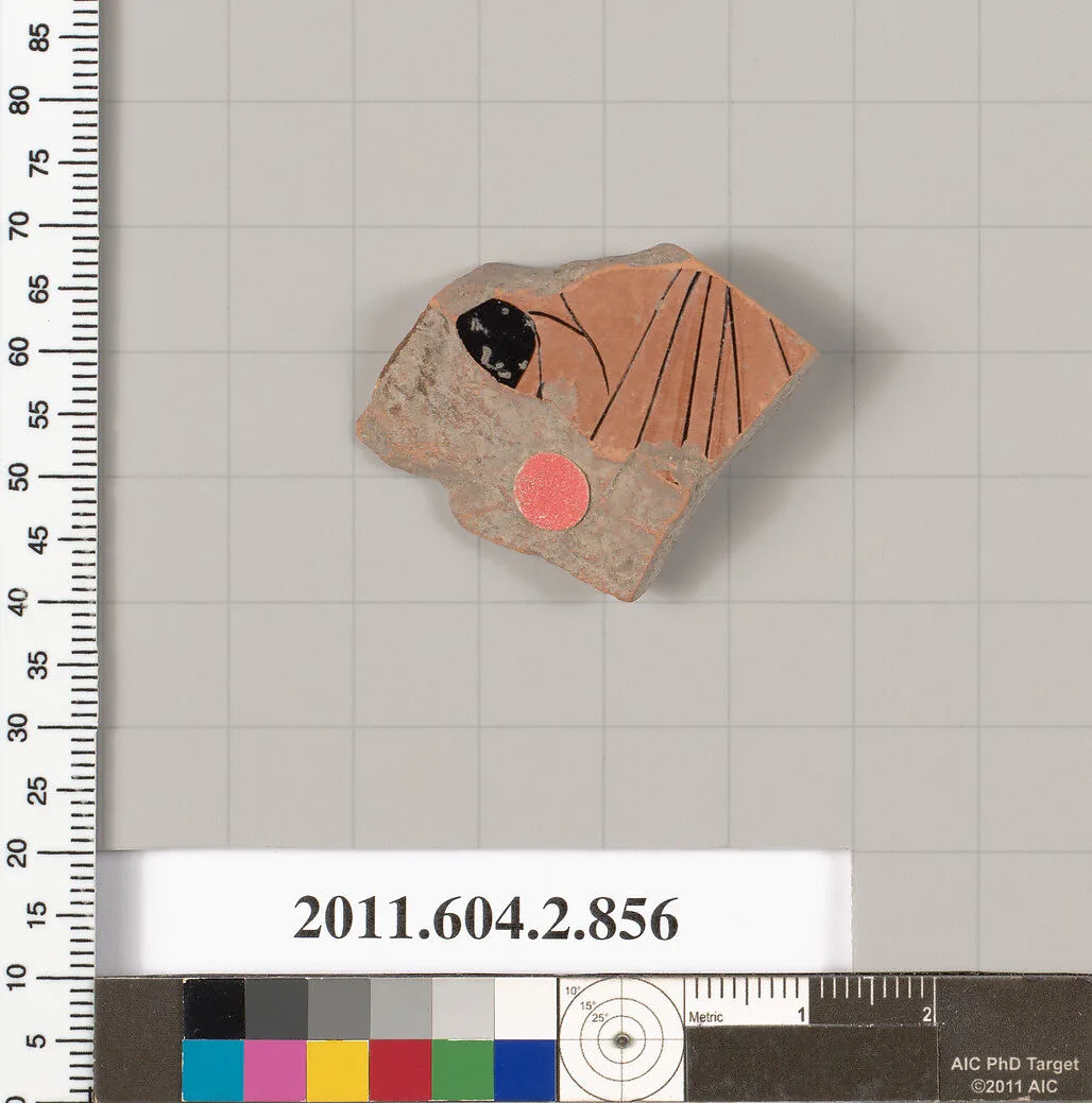 Terracotta fragment of a bell-krater (bowl for mixing wine and water) — Unknown
