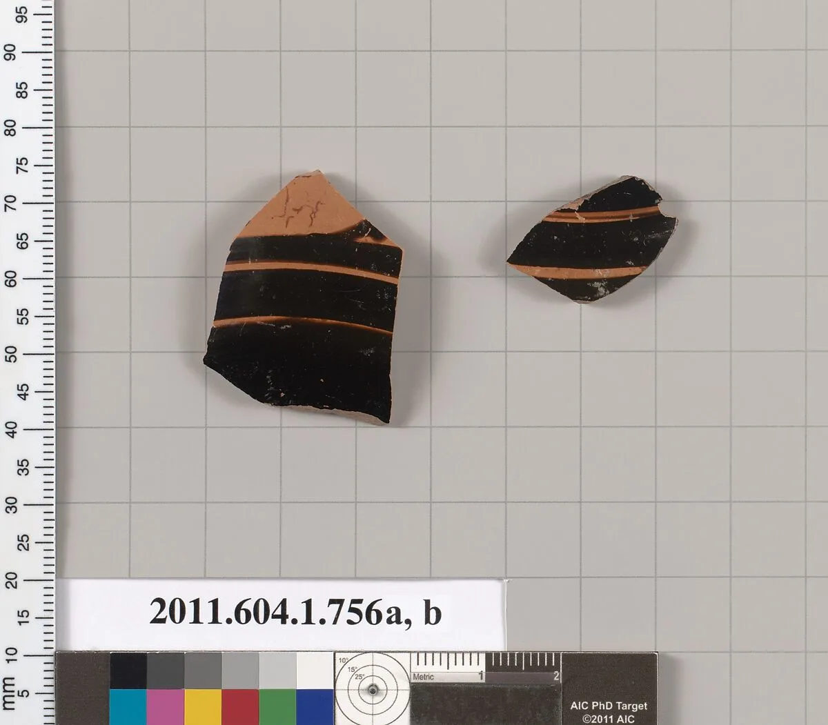 Terracotta fragments of a kylix or skyphos? — Unknown