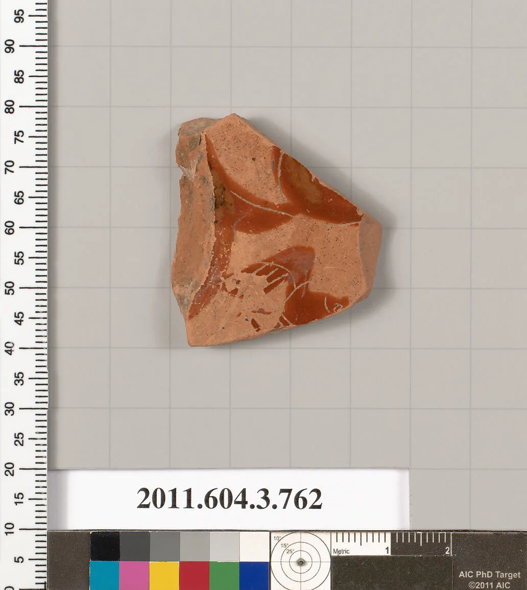 Terracotta fragment of a neck-amphora (jar) — Unknown