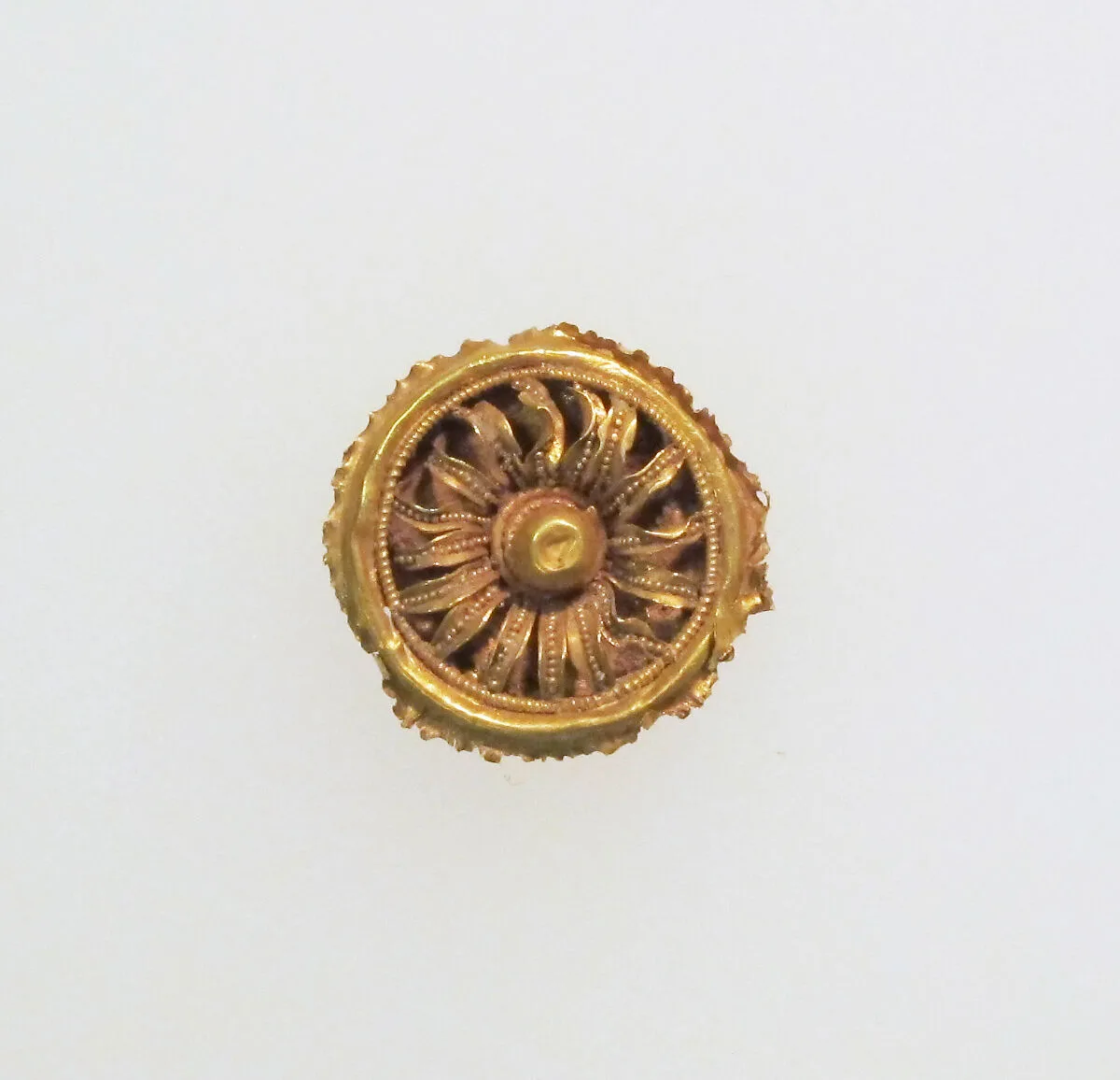 Disk with rosette — Unknown
