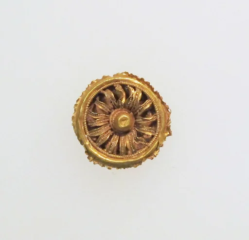 Disk with rosette