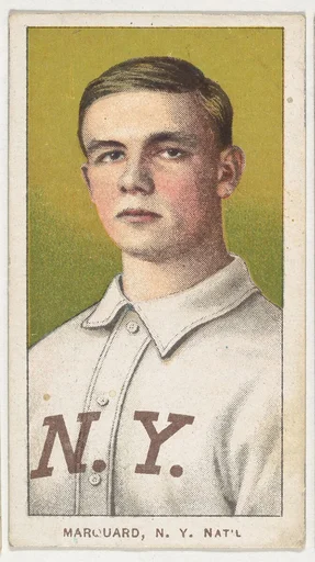 Marquard, New York, National League, from the White Border series (T206) for the American Tobacco Company